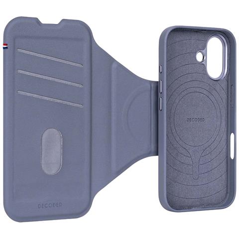 Custodia Magsafe Per Iphone 17 In Silicone Testurizzato Antiscivolo Serie Forever, Blu - Foto 4
