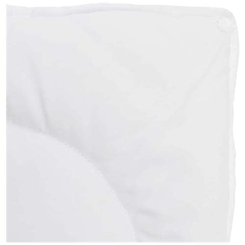 Piumone con Cuscino 2 pcs Bianco 140 x 220 cm Microfibra - Foto 9