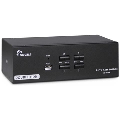 AS-42HA HDMI switch per keyboard-video-mouse (kvm) Nero - Foto 1
