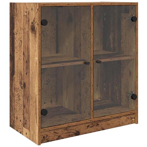 Mobile laterale Legno vecchio 68 x 37 x 75,5 cm - Foto 1