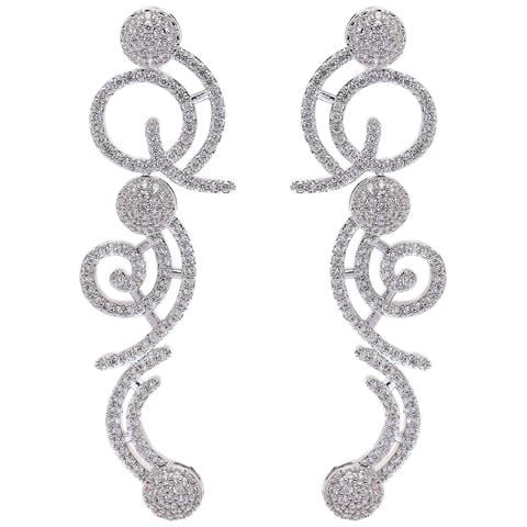 Orecchini Pendenti a Vortice di Classe - Foto 5