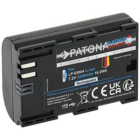1361 Batteria per fotocamera /videocamera Ioni di Litio 2250 mAh - Foto 2