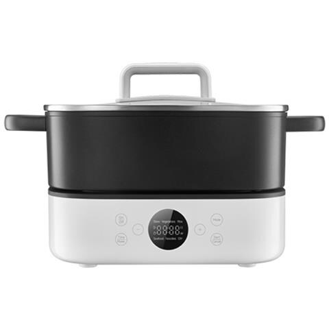 Hot Pot Cooker 6 L Nero, Bianco 2000 W - Foto 1