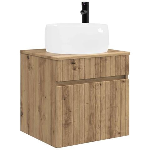 Mobile lavabo da parete Rovere Artigianale 49 x 44,5 x 66 cm - Foto 1