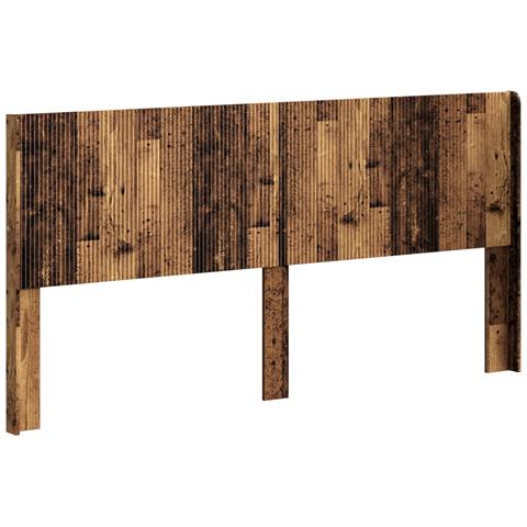 Testiera Letto Legno antico Legno ingegnerizzato - Foto 1