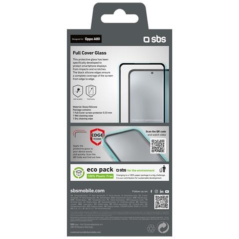TESCRFCOPA80 protezione per lo schermo e il retro dei telefoni cellulari Pellicola proteggischermo trasparente OPPO 1 pz - Foto 2