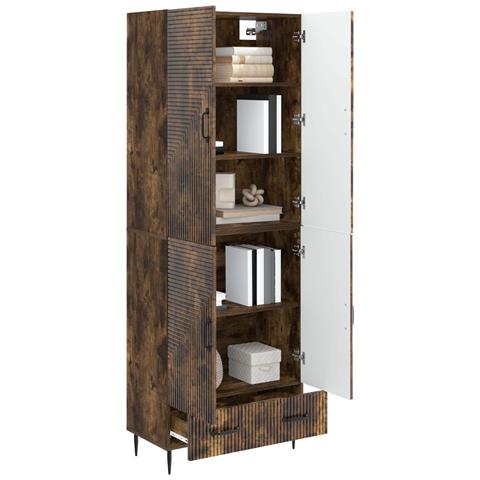 Set di armadi 2 pcs 66 x 34,5 x 95 cm Legno ingegnerizzato - Foto 2