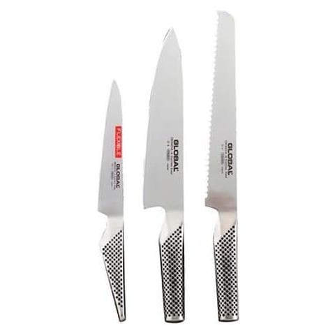 3 coltelli pane / cuoco / univ. serie g g-9211r acciaio inox - Foto 3