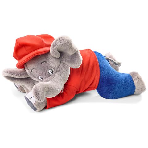 42250 Elefante Felpato Blu, Grigio, Rosso peluche - Foto 1