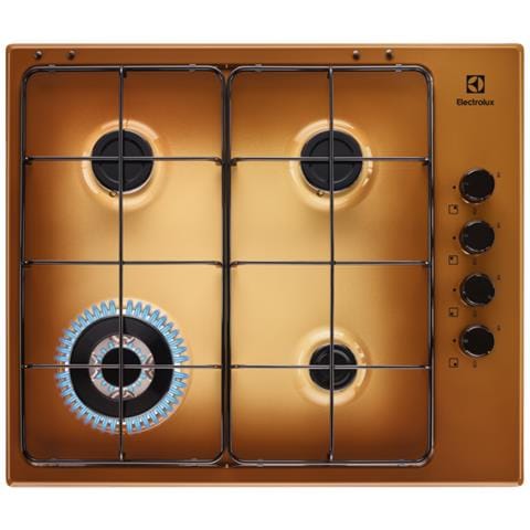 Piano cottura a Gas Serie 300 Slim 4 Fuochi Colore Terra di Francia - Foto 2