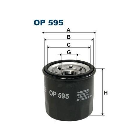 Filtro Olio Op595 - Foto 1
