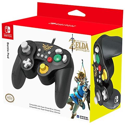 Controller USB Battle Pad Zelda per Switch Colore Nero - Foto 5