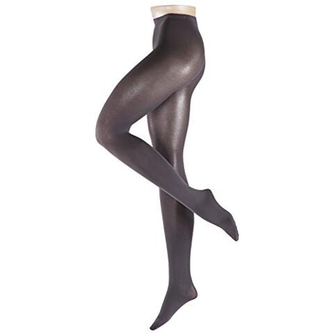 Esprit Cotton Tights Collant, Grigio (stone Grey 3988), Medium (taglia Produttore: 38-40) Donna - Foto 1