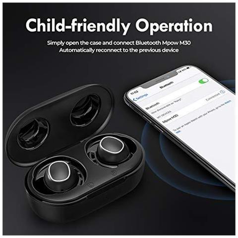 Mpow M30 auricolari Wireless TWS Bluetooth 5.0 auricolari Touch Control  auricolari con IPX8 impermeabile per iPhone Xiaomi Mi 10 Pro - AliExpress  Consumer Electronics