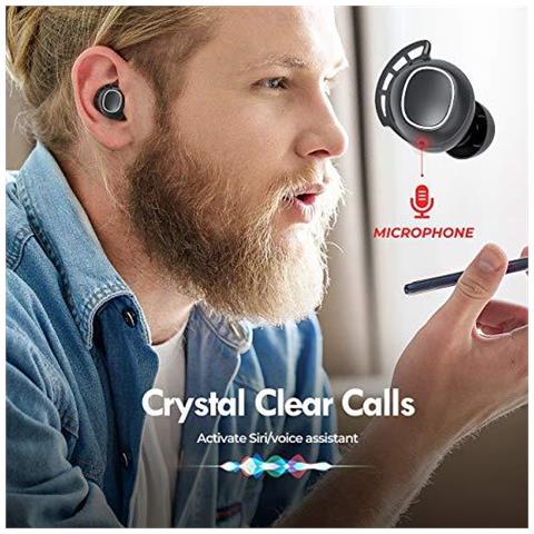 MPOW - Wireless Headphones Mpow M30 Senza Auricolari Immersive Bass Suono  Cuffie Bluetooth In Ear Ipx8 Impermeabile Auricolare Bluetooth Touch  Control 25 Ore Con Usb-c Di Ricarica Con La Corsa Fitness - ePRICE