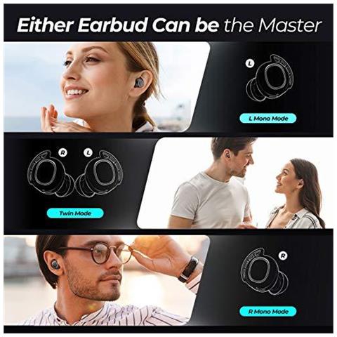 MPOW - Wireless Headphones Mpow M30 Senza Auricolari Immersive Bass Suono  Cuffie Bluetooth In Ear Ipx8 Impermeabile Auricolare Bluetooth Touch  Control 25 Ore Con Usb-c Di Ricarica Con La Corsa Fitness - ePRICE