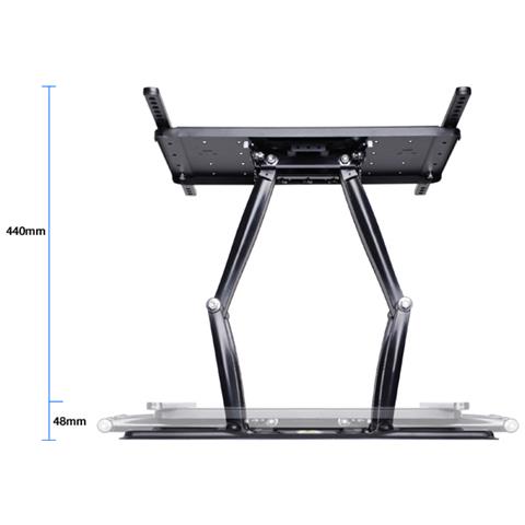 7 350 022 734 227 Nero supporto da parete per tv a schermo piatto - Foto 2