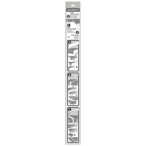 Profilo Di Giunzione Angolare - Alluminio - 2 / 4r 28 Mm R3 / 5 Mm X 670 Mm - Nero - Foto 1