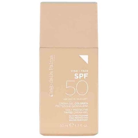 Crema-gel Protezione Giornaliera Colorata Spf50, 50ml - Protezione Solare Viso - Foto 1