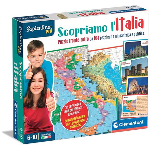 Gioco Educativo Clementoni 16594 Sapientino Scopriamo L'italia Smart P - Foto 2