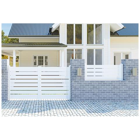 Recinzione In Alluminio 1,9m Vogel H.80cm Bianco - Foto 8