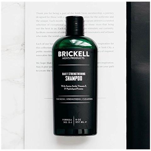 ts Shampoo Rinforzante Quotidiano Per Uomo, Naturale E Biologico Con Olio Di Menta E Melaleuca Per Lenire Il Cuoio Capelluto Secco E Pruriginoso, Senza Solfati E Parabeni, 8 Once, Profumato - Foto 2