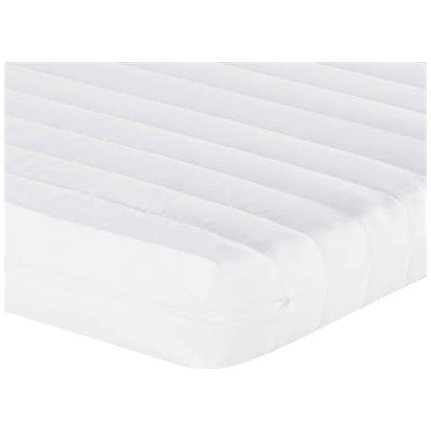 Divano Letto Estraibile Con Materassi Nero 100x200 Cm Tessuto - Foto 2