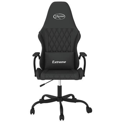 Sedia Da Gaming Massaggiante Nera In Similpelle - Foto 2