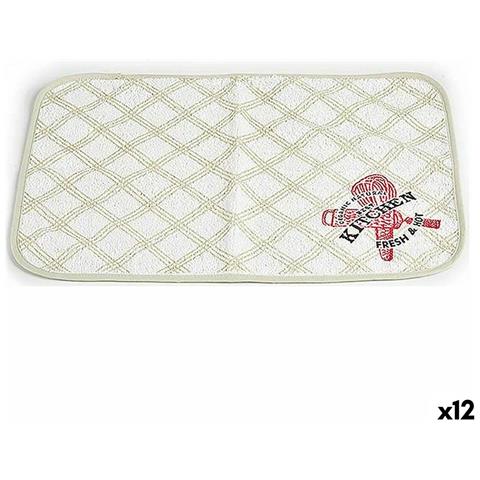 Sottopentola 33 X 0,3 X 48 Cm Bianco Verde (12 Unità) - Foto 1