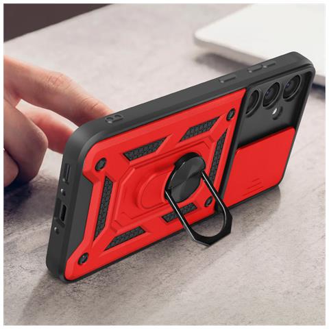 Cover Per Samsung Galaxy A35 5g Anello Coprifotocamera Scorrevole - Foto 2