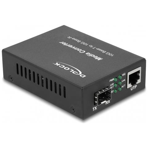 Convertitore multimediale 10GBase-R SFP+ a 10GBase-T RJ45 - Foto 1