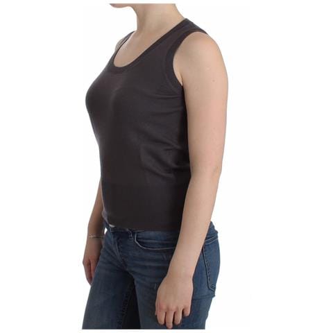 Canotta In Maglia Marrone - S - Foto 2