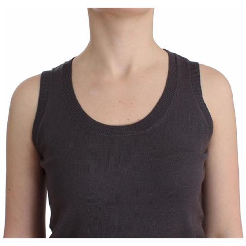 Canotta In Maglia Marrone - S - Foto 5
