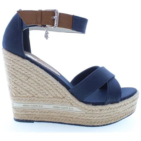 Aylin Sandals Sandali Tessile Scarpe Donna Blu Eu 39, Aylin001 Blu - Foto 1