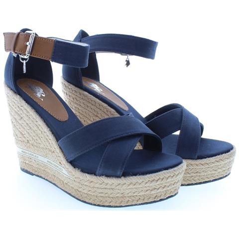 Aylin Sandals Sandali Tessile Scarpe Donna Blu Eu 39, Aylin001 Blu - Foto 2