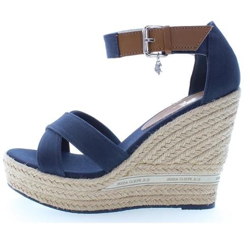 Aylin Sandals Sandali Tessile Scarpe Donna Blu Eu 39, Aylin001 Blu - Foto 3
