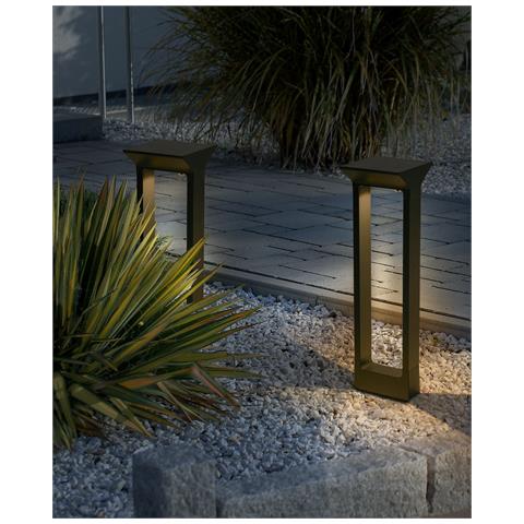 Lampione Solare Da Giardino A Led Malden Nero - Foto 1