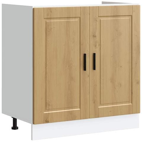 Mobile Base Lavello Porto Rovere Artigianale 80x46x81,5 Cm - Foto 2