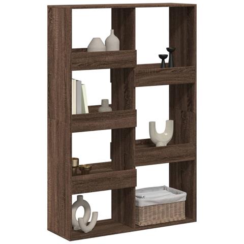 Divisorio Rovere Marrone 100x33x155,5 Cm In Truciolato - Foto 3