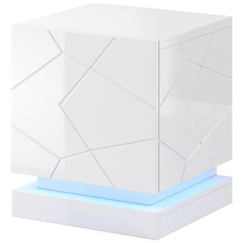 Cama Illuminazione comodino QIU 2 pezzi RGB, Montaggio a superficie, RGB, AC, 2 pz - Foto 2
