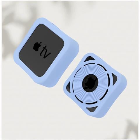 Copertura Completa In Silicone Per Apple Tv 4k (2021) Blue - Foto 3