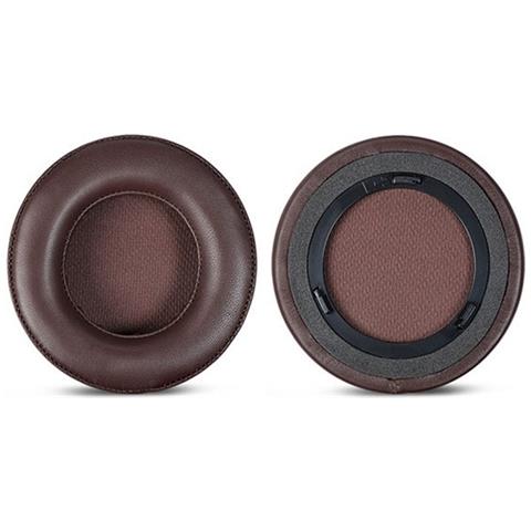 Cuscinetti Auricolari Di Ricambio In Pelle Di Agnello Marrone Per Cuffie Corsair Virtuoso Rgb Brown - Foto 1