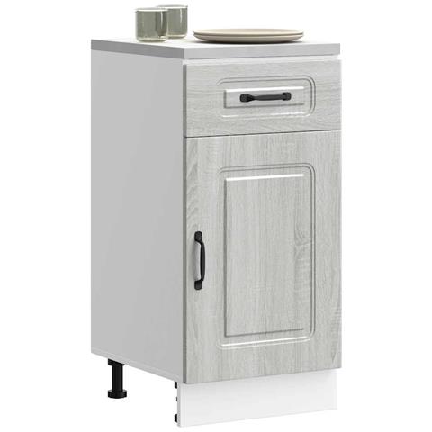 Base da Cucina Kalmar Grigio Sonoma in Legno Multistrato - Foto 2
