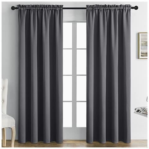 Tende Oscuranti Minimaliste Moderne Per Soggiorno E Camera Da Letto - Privacy E Blocco Della Luce Grey S - Foto 2