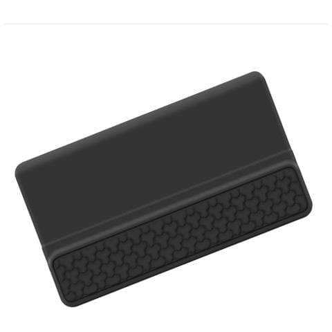 Tappetino Poggiapolsi In Silicone Per Tastiera - Supporto Ergonomico Integrato Per Una Digitazione Confortevole Black - Foto 2