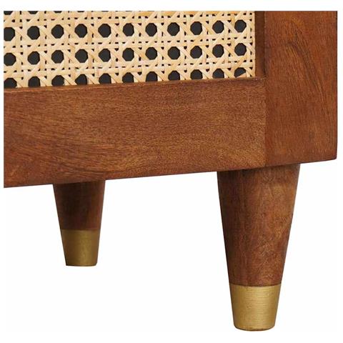 Comodini con cassetto 2 pcs 40 x 33.5 x 46 cm - Foto 9