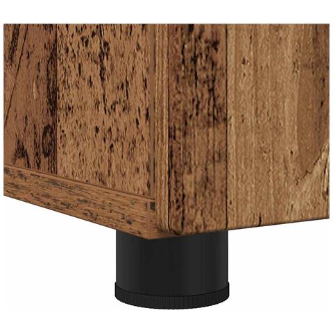 Set di mobili per il bagno 3 pcs Legno vecchio 61 x 35 x 64 cm - Foto 9