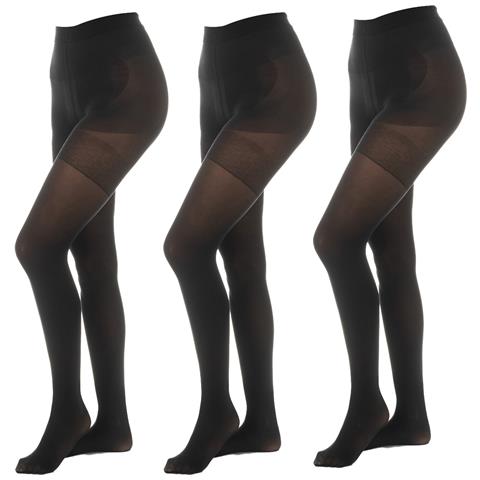 Pack-3 Mutandine Push Up 50 Den Micro Donna - Foto 1