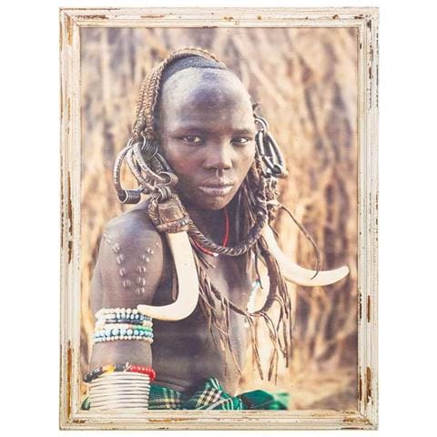 Quadro Ritratto Fotografico 79,5x3x110h - Foto 1