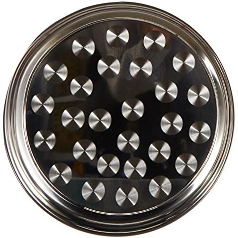 14135 - Vassoio da cameriere in acciaio inox GarInox, 32 cm - Foto 1